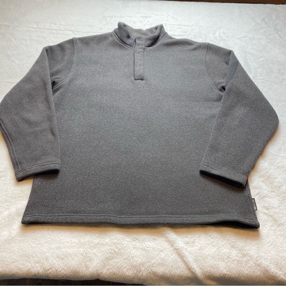 Exofficio Fleece 1/4 Snap Pullover Size Large